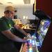 Barracuda Networks software engineer Kyle Hendricks takes a break from his work to play a video game in the new offices in downtown Ann Arbor on Thursday. Melanie Maxwell I AnnArbor.com